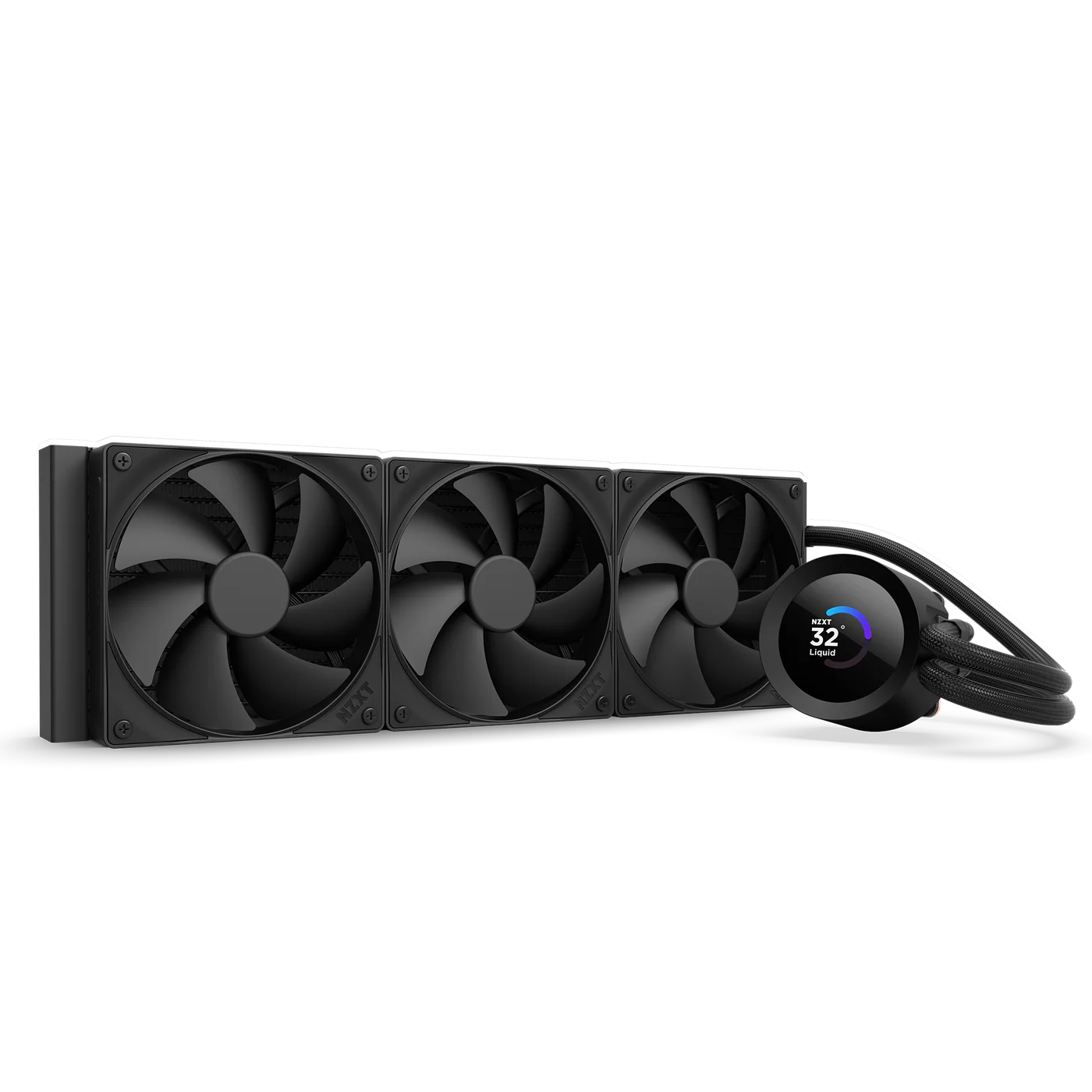 NZXT Kraken Plus 360 V2 Black Cooler , 360MM AIO LIQUED COOLER - مبرد مائي