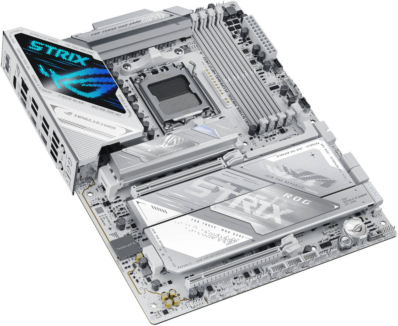 ASUS ROG STRIX X870E-A Gaming Wifi7 Neo ATX AM5 Motherboard DDR5, AMD X870E Chipset - اللوحة الأم