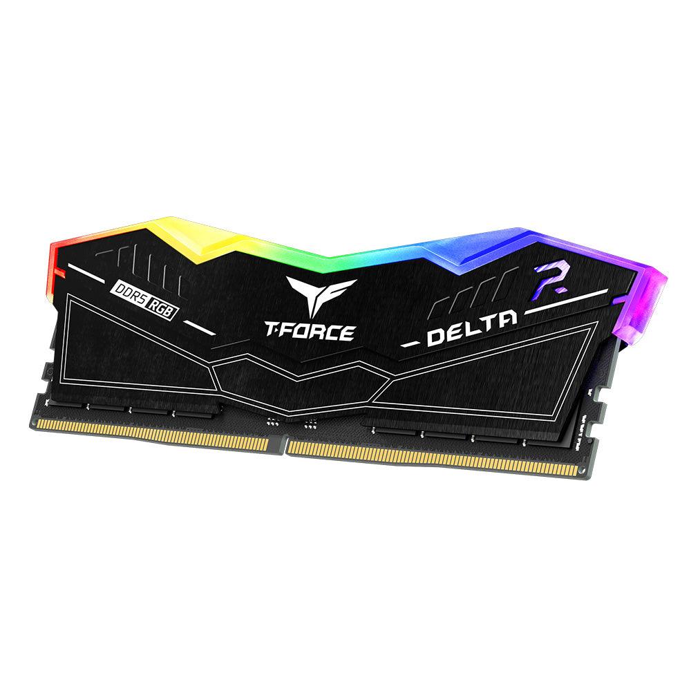 TEAMGROUP T-FORCE DELTA RGB BLACK RAM DDR5 32GB (16GBx2) 5200MHz