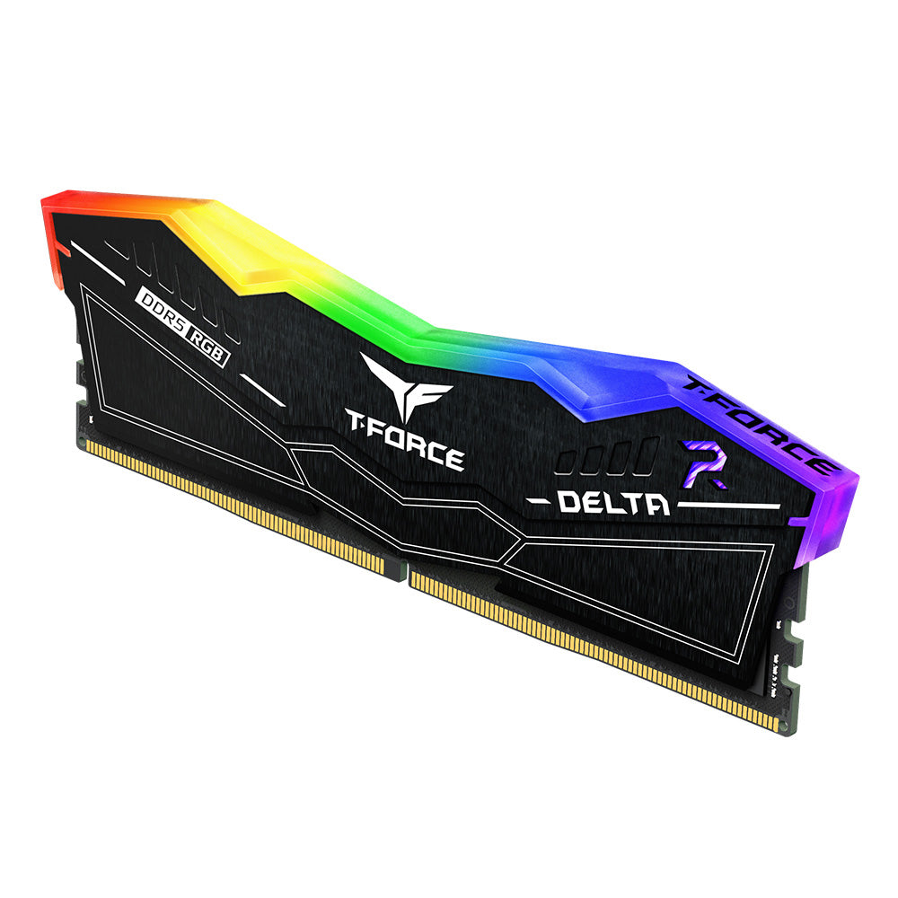 TEAMGROUP DELTA RGB DDR5 Ram 32GB (2x16GB) 6400MHz CL40 - الذاكرة العشوائية