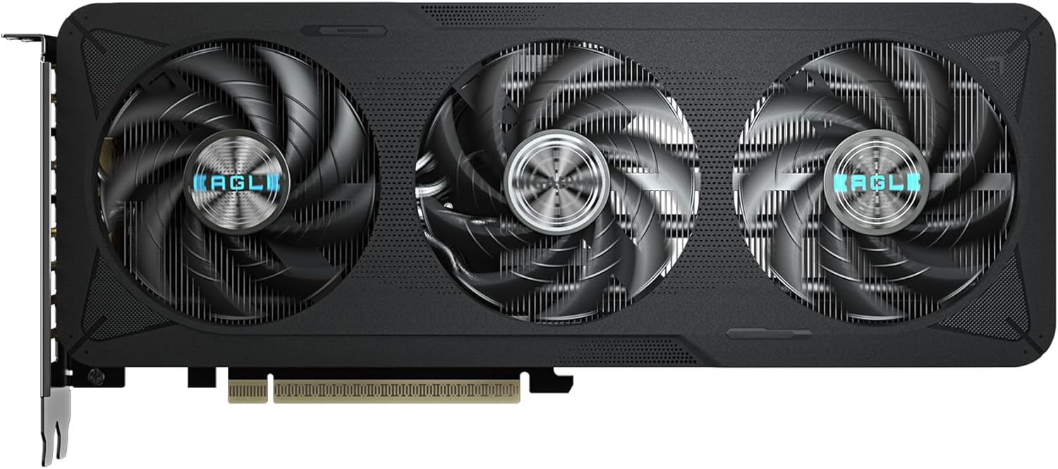 GIGABYTE GeForce RTX 5060 Eagle MAX OC 8G Graphics Card, 8GB 128-bit GDDR7, PCIe 5.0, WINDFORCE Cooling System - كرت شاشه