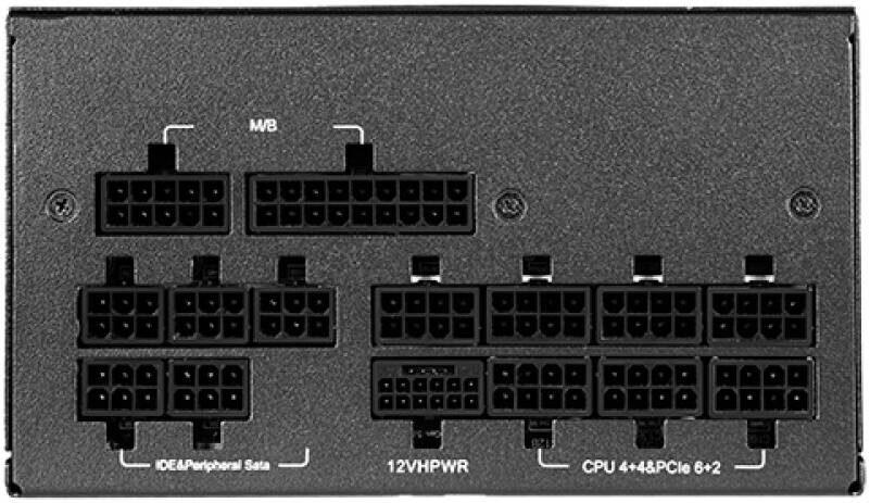 GALAX OMEGA GLX1000 Full-Modular Power Supply, 1000W Power, 80 PLUS Gold Efficiency, Cybenetics Platinum, 105° C-Rated Capacitors, 140mm Fluid Dynamic Bearing, Black - مزوط طاقه