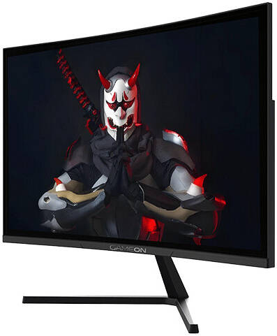 GAMEON GOC27F300 Pro Series 27'' FHD, 300Hz, MPRT 0.5ms, HDMI 2.1, Fast VA Panel Curved Gaming Monitor 1500R, 16:9 (Supports PS5) Black - شاشة قيمنق