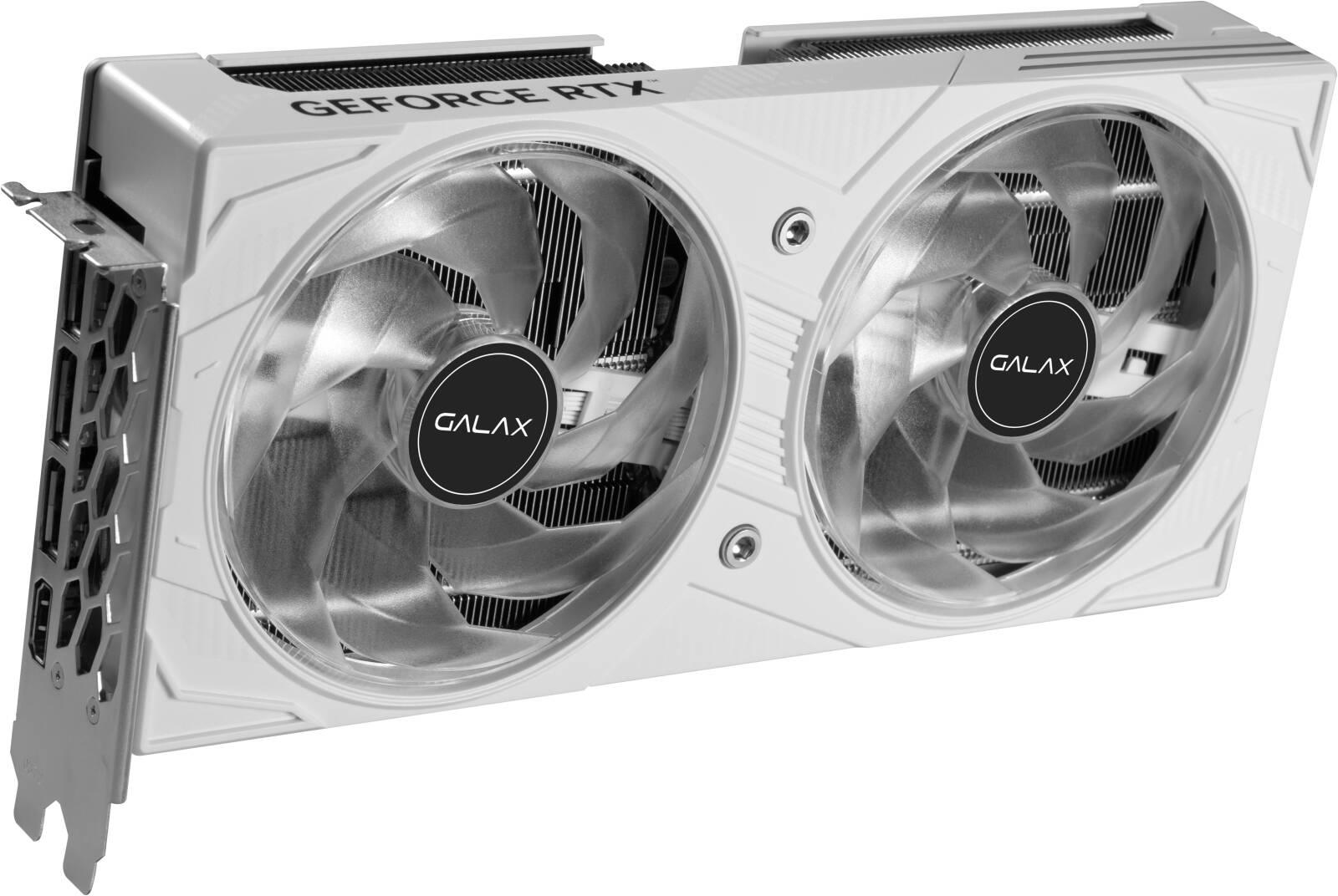 Galax GeForce RTX 5060 Ti EX 8GB Graphics Card GDDR7 White - كرت شاشة أبيض