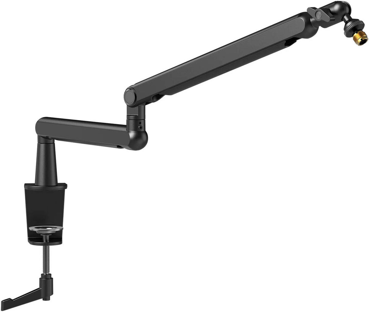 FIFINE BM88 Low Profile Microphone Boom Arm – Heavy-Duty All-Metal Desk Stand, Hidden Cable Management & 360° Rotation - ستاند مايك