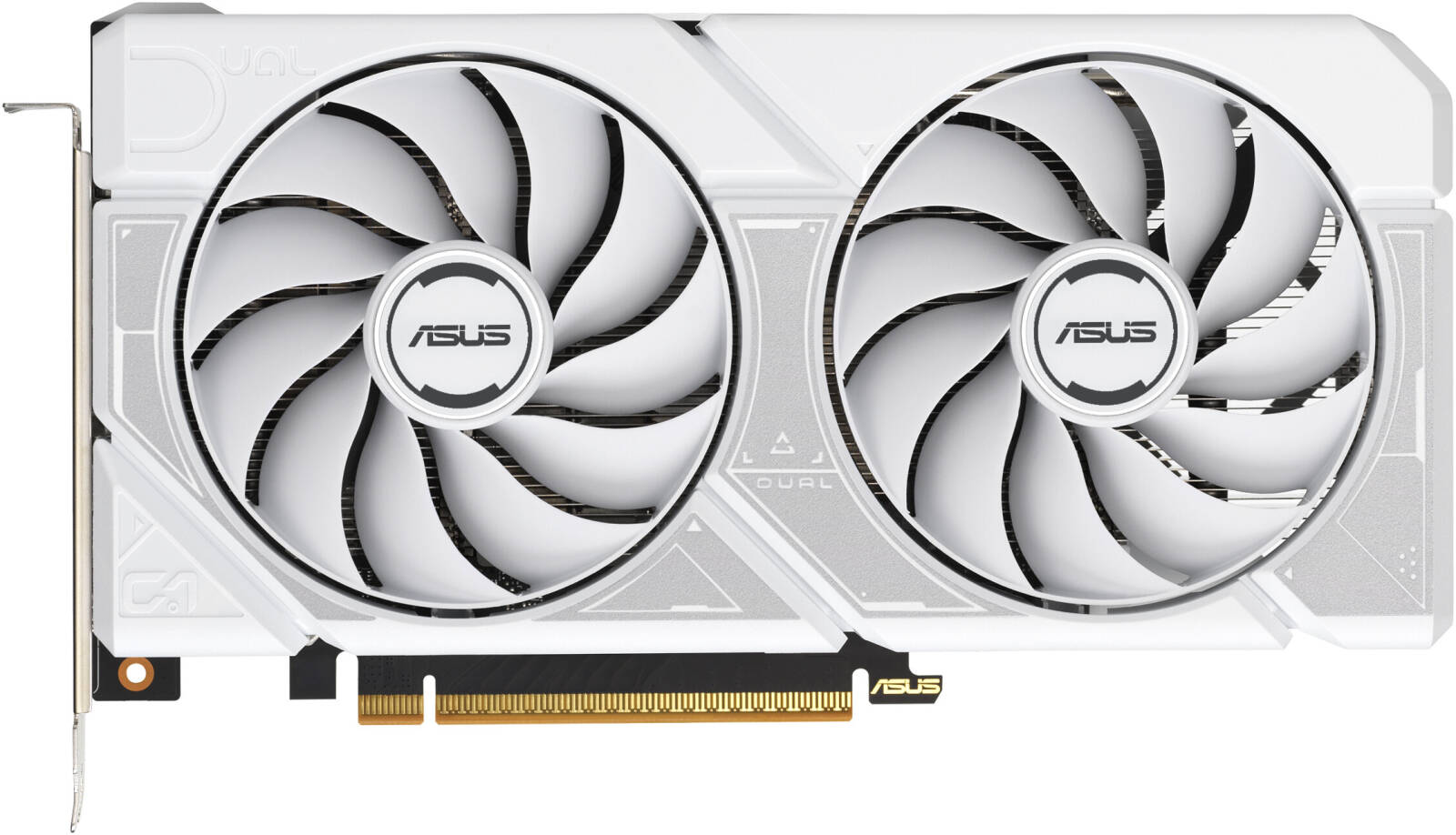 ASUS Dual GeForce RTX 5060 White OC Edition 8GB GDDR7 Graphics Card, 8GB GDDR7 128-Bit Memory, 2535MHz Boost Clock, 28 Gbps Memory Speed, 3840 CUDA Cores, PCI Express 5.0, White - كرت شاشه أبيض