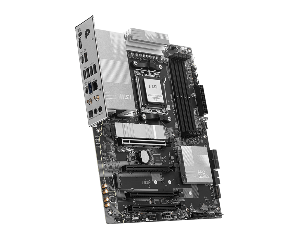 MSI PRO B850-P WiFi Motherboard DDR5 AM5 ATX, Wi-Fi 7, M.2 Gen5, 5G LAN - اللوحة الأم