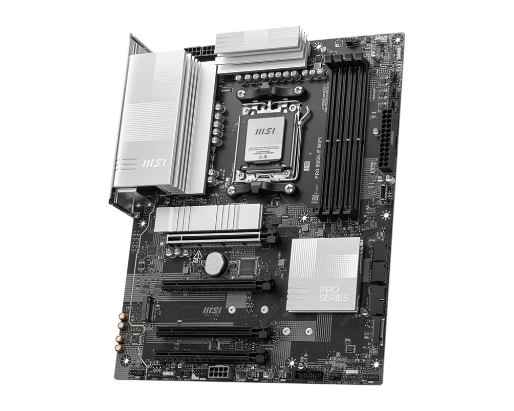 MSI PRO B850-P WiFi Motherboard DDR5 AM5 ATX, Wi-Fi 7, M.2 Gen5, 5G LAN - اللوحة الأم