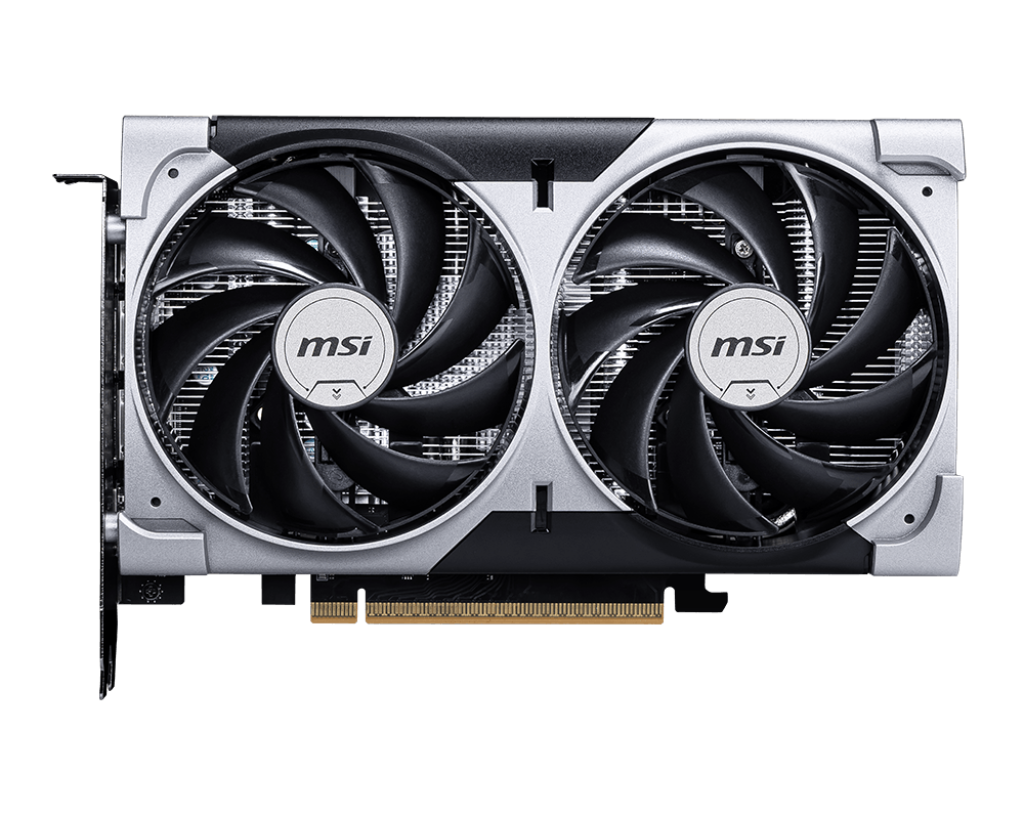 MSI GeForce RTX 5060 8G Ventus 2X OC Graphics Card GDDR7, PCIe 5.0, HDMI 2.1b, DisplayPort 2.1b, Black - كرت شاشة