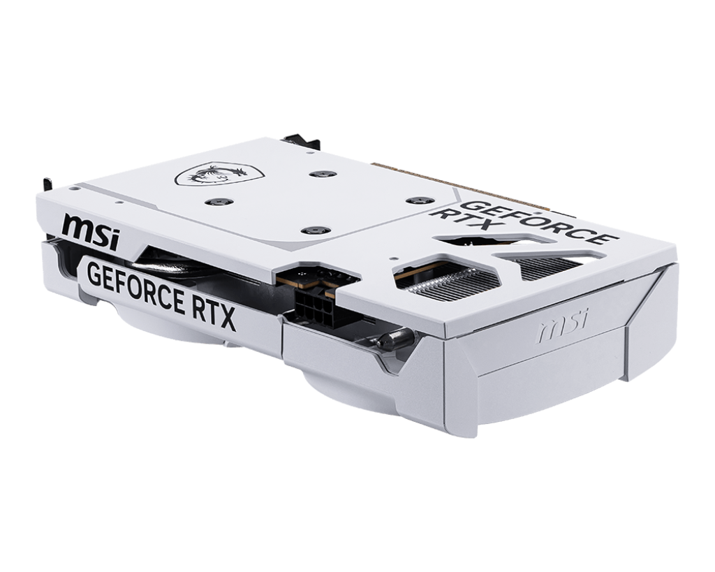 MSI GeForce RTX 5060 8G Ventus 2X OC Graphics Card GDDR7, PCIe 5.0, HDMI 2.1b, DisplayPort 2.1b, White - كرت شاشة