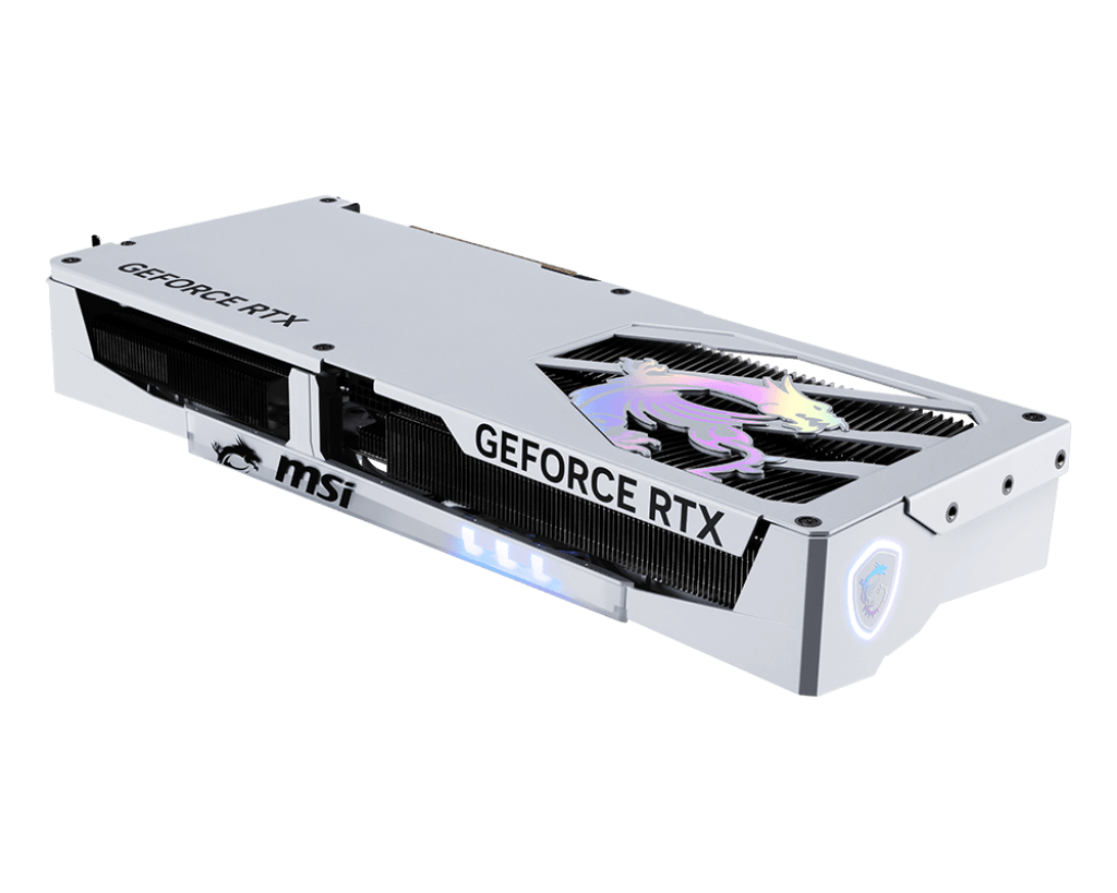 MSI GeForce RTX 5070 12G GAMING TRIO OC Graphics Card GDDR7 White - كرت شاشه أبيض