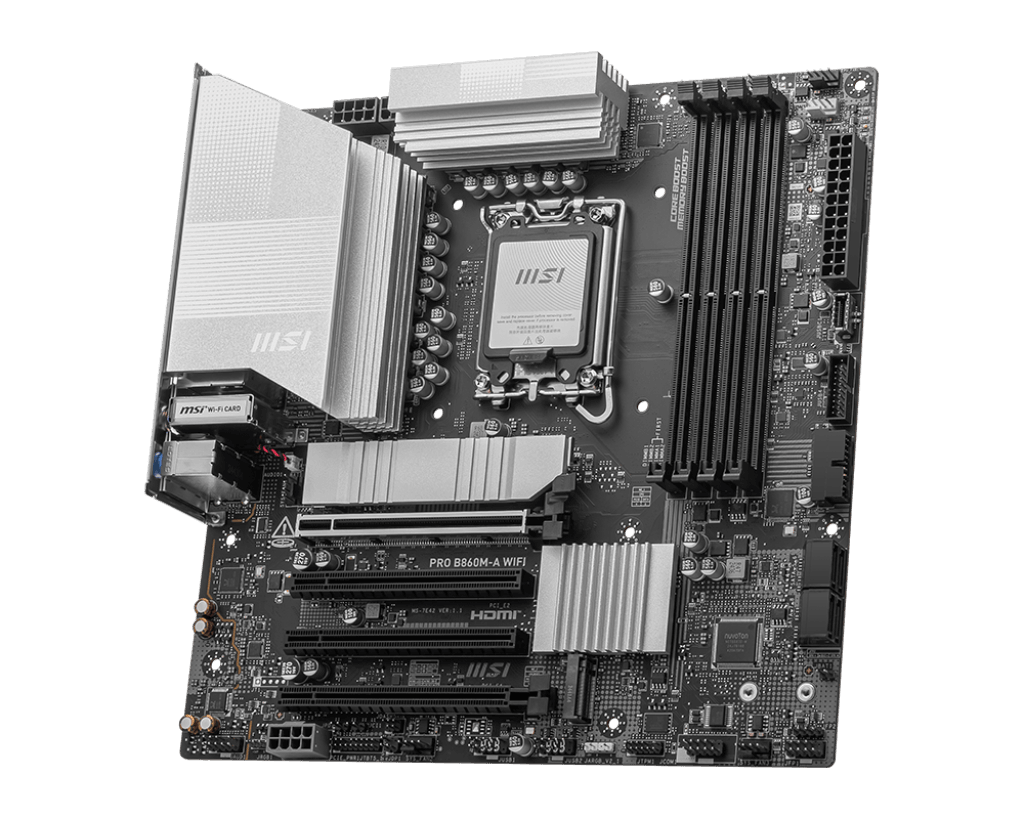 MSI PRO B860M-A WIFI7 DDR5 LGA 1851 socket Motherboard - اللوحة الام