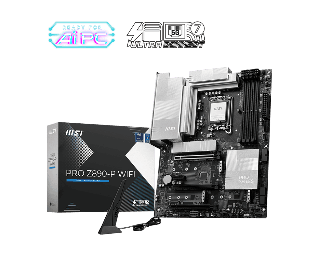 MSI PRO Z890-P WIFI Motherboard - اللوحة الام MSI PRO Z890-P WIFI Motherboard - اللوحة الام