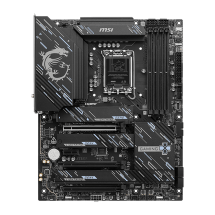 MSI Z890 GAMING PLUS WIFI DDR5 LGA 1851 Intel ATX Gaming Motherboard - لوحة الأم