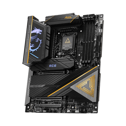 MSI MEG Z890 Ace Wifi DDR5 LGA 1851 Intel ATX Gaming Motherboard - لوحة الأم الاسطوريه