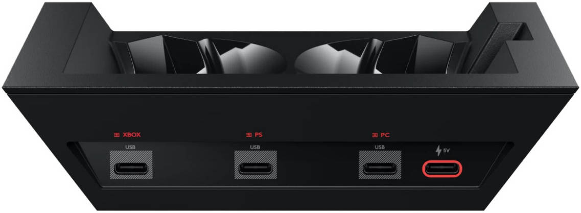 Logitech Astro A50 LIGHTSPEED Wireless Gaming Headset + Base Station (Gen 5), PRO-G GRAPHENE, Switch Between 3 Systems, USB-C to Xbox, PS5, PC/Mac or Nintendo Switch, Bluetooth, Black - سماعه قيمنق لاسلكيه