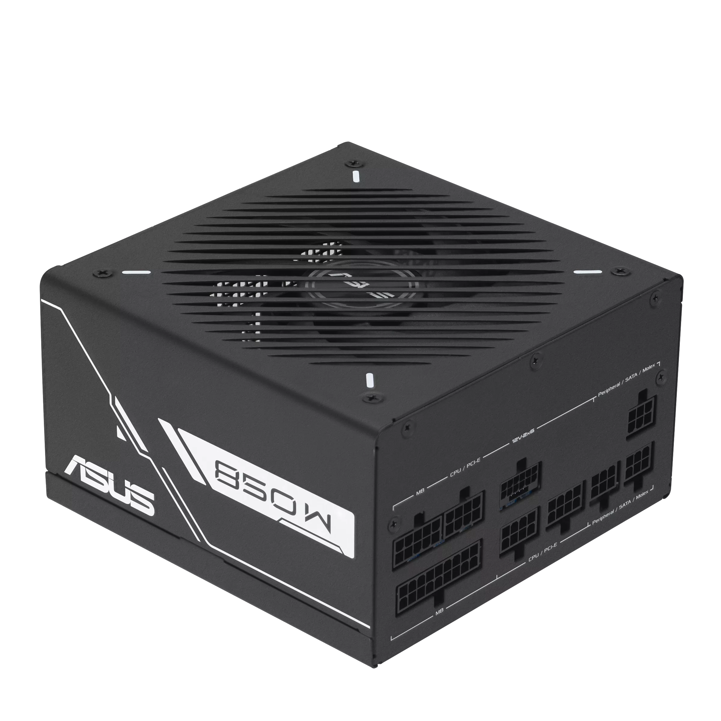 ASUS Prime 850W Gold Black Edition PSU brings efficient and durable power delivery to all-round PCs, and gaming rigs, 80 Plus, ATX 3.1  - مزود الطاقة