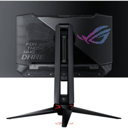 ASUS ROG Swift OLED PG27AQDP gaming monitor ― 27-inch (26.5-inch viewable) WOLED panel, 480 Hz (above 360Hz), 0.03 ms , G-SYNC®, custom heatsink, ASUS OLED Care+, AI Assistant, VESA DisplayHDR™ - شاشه العاب اسطوريه