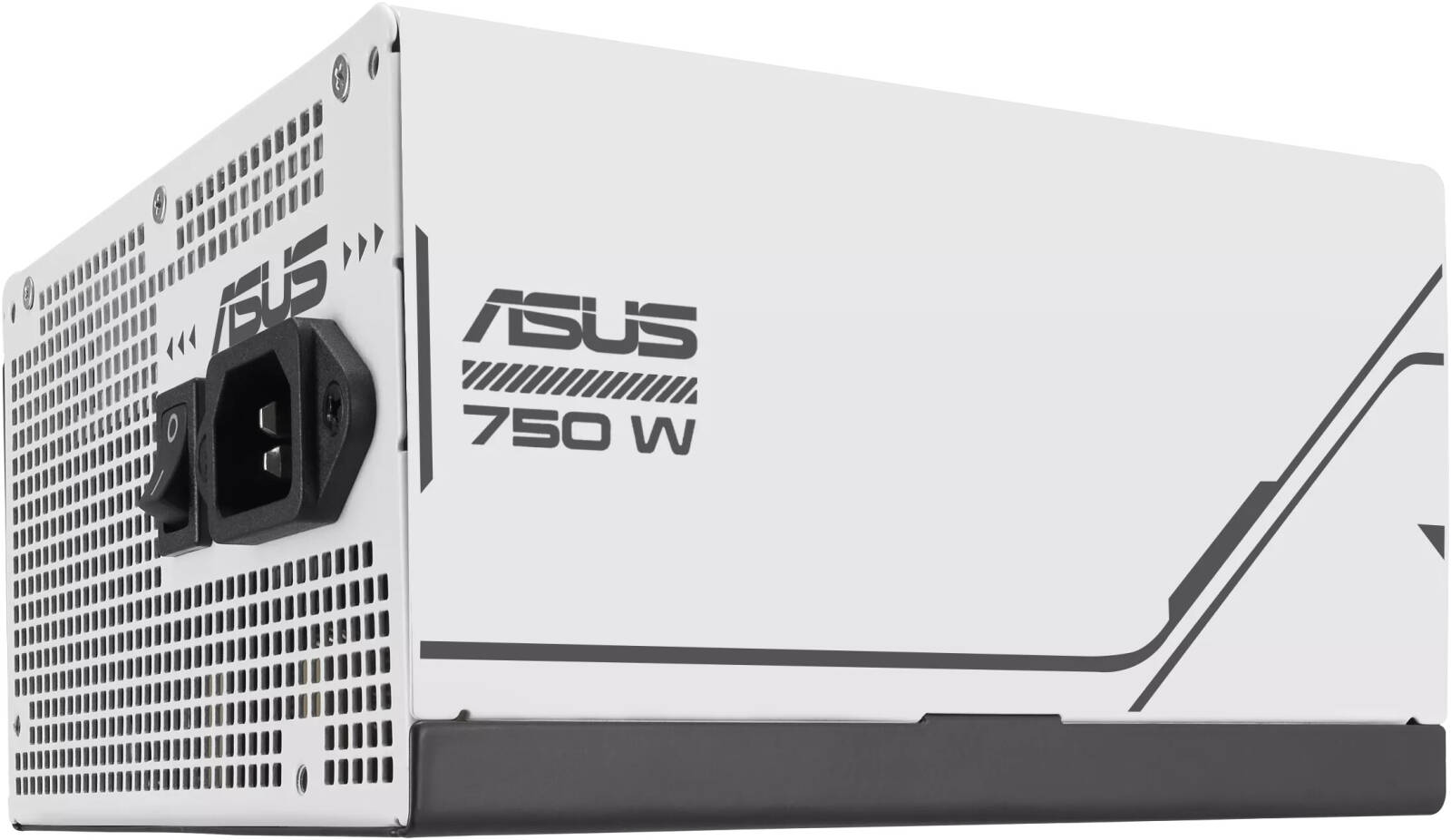 ASUS Prime AP-750G Fully Modular ATX Power Supply, 750W Power, 80 Plus Gold Efficiency, Active PFC, ATX 3.0 Compatible, Dual-Ball Fan Bearings, Black / White - مزود طاقه
