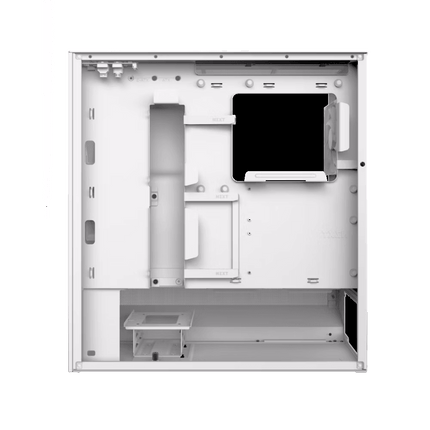 NZXT H5 Flow 2024 Edition all White Mid Tower Gam - كيس أبيض 