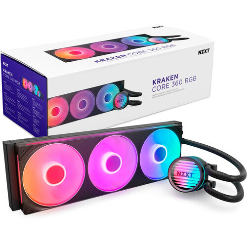 NZXT Kraken Core 360 RGB - AIO CPU Liquid Cooler - مبرد