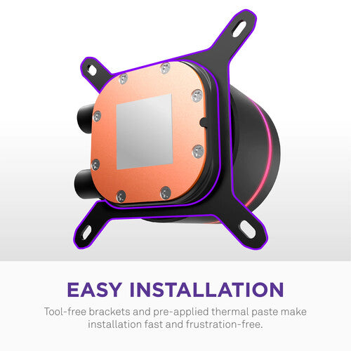 NZXT Kraken Core 360 RGB - AIO CPU Liquid Cooler - مبرد