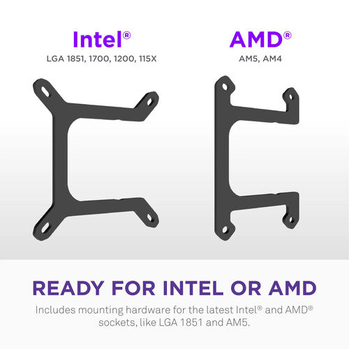 NZXT Kraken Core 360 RGB - AIO CPU Liquid Cooler - مبرد