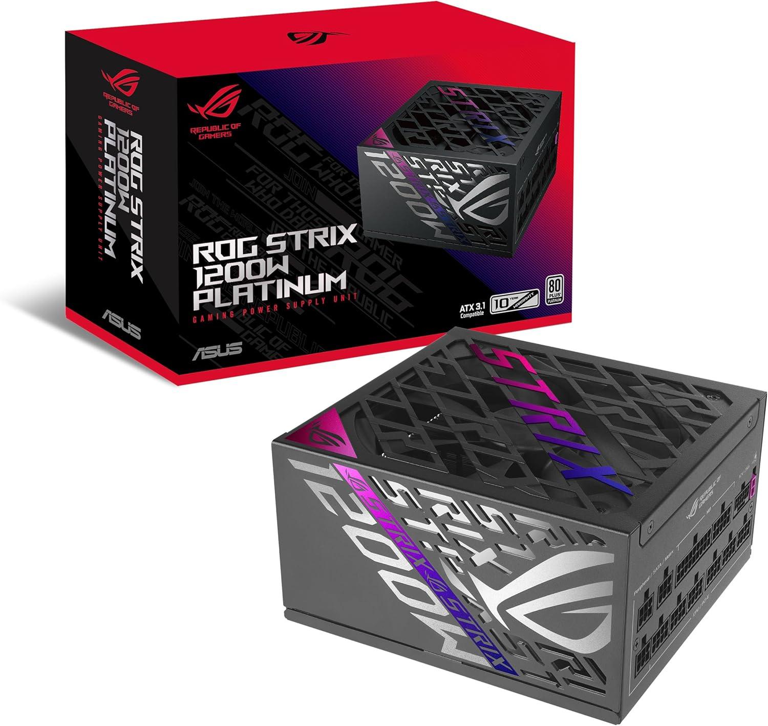 ASUS ROG Strix 1200P Gaming Platinum Power Supply - مزود طاقة ASUS ROG Strix 1200P Gaming Platinum Power Supply - مزود طاقة