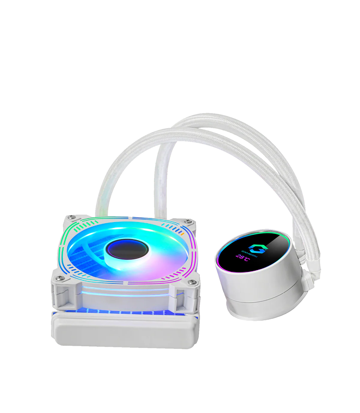 GAMEON - TUPOLEV II 120mm Liquid CPU Cooler - White - مبرد