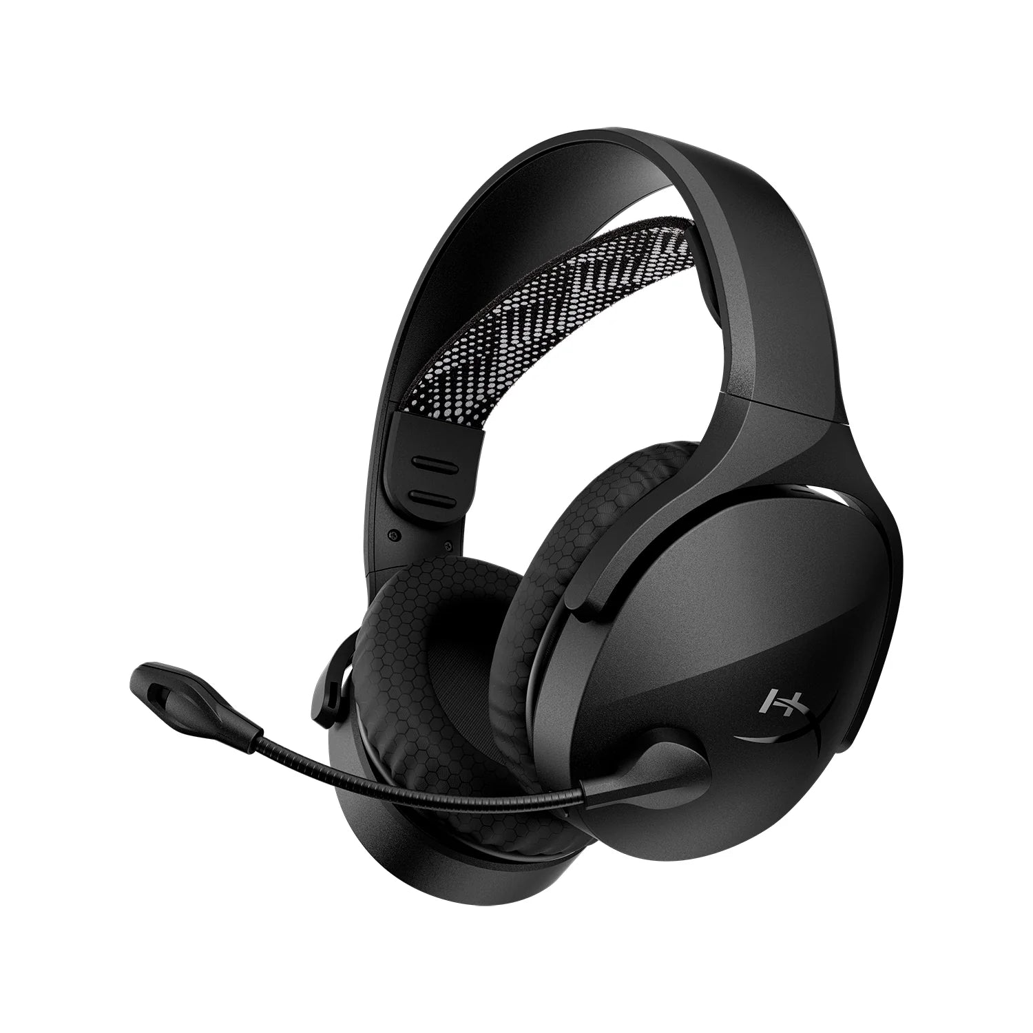 HyperX Cloud Jet Wireless Gaming Headset (Dual Wireless 2.4GHz + Bluetooth 5.3, PC, PS5, Mobile, USB-A) - Black - سماعة قيمنق وايرليس