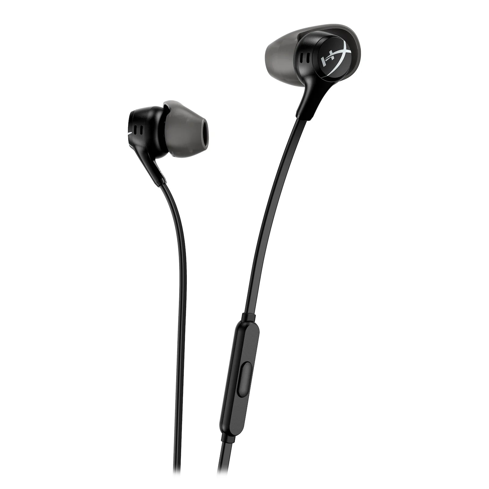 HyperX Cloud Earbuds II Gaming Earphones with Mic (3.5mm, 14mm Drivers, Mobile Gaming, Multi-Platform)- Black - سماعة أذن متعددة