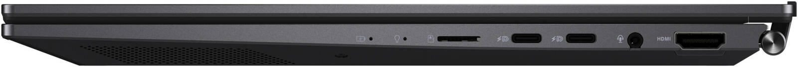 Asus Zenbook 14 OLED Laptop UM3402YA-KM766W, 14-inch 3K OLED 90Hz, R5 7430U, 8GB RAM 512GB SSD Black - لابتوب