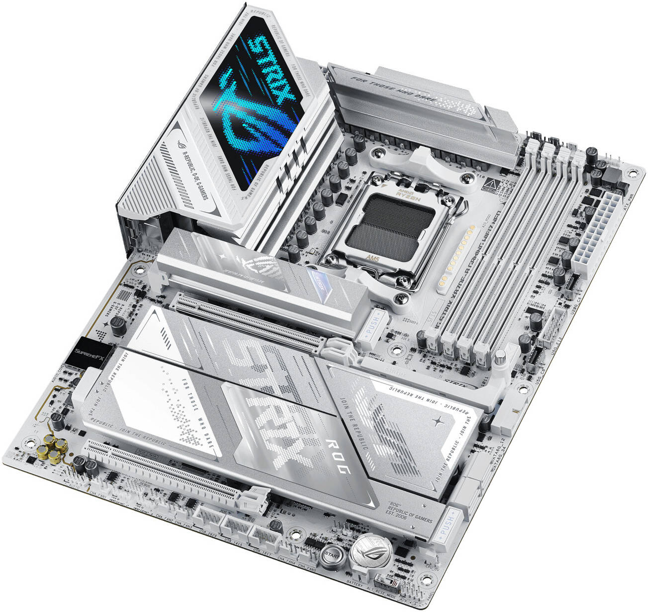 ASUS ROG STRIX X870E-A Gaming Wifi7 Neo ATX AM5 Motherboard DDR5, AMD X870E Chipset - اللوحة الأم