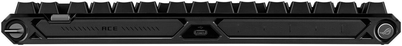 ROG Falchion Ace 75 HE Gaming Keyboard, Magnetic Switch, Hot-Swappable, English-Arabic Layout Black - كيبورد اسوس مغناطيسي