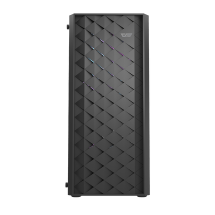 Darkflash DK351 ATX/M-ATX/ITX Gaming PC Case Black With Pre-installed 4 ARGB Case Fans - كيس