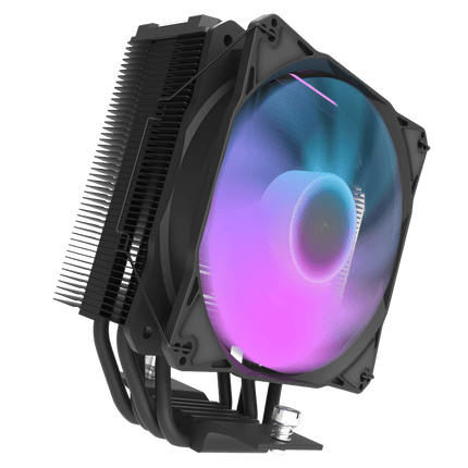 Darkflash Storm Z4 Pro Mist Tower CPU Cooler Black 120mm ARGB Air Cooler - مبرد هوائي