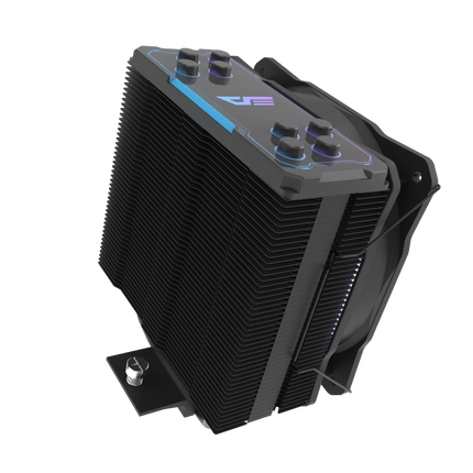 Darkflash Storm Z4 Pro Mist Tower CPU Cooler Black 120mm ARGB Air Cooler - مبرد هوائي