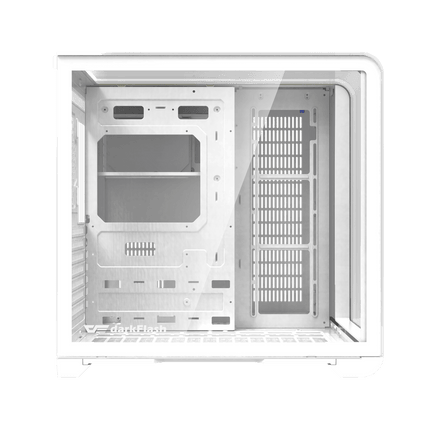 DARKFLASH L280 ATX Case Dual Digital Display Screen - White - كيس