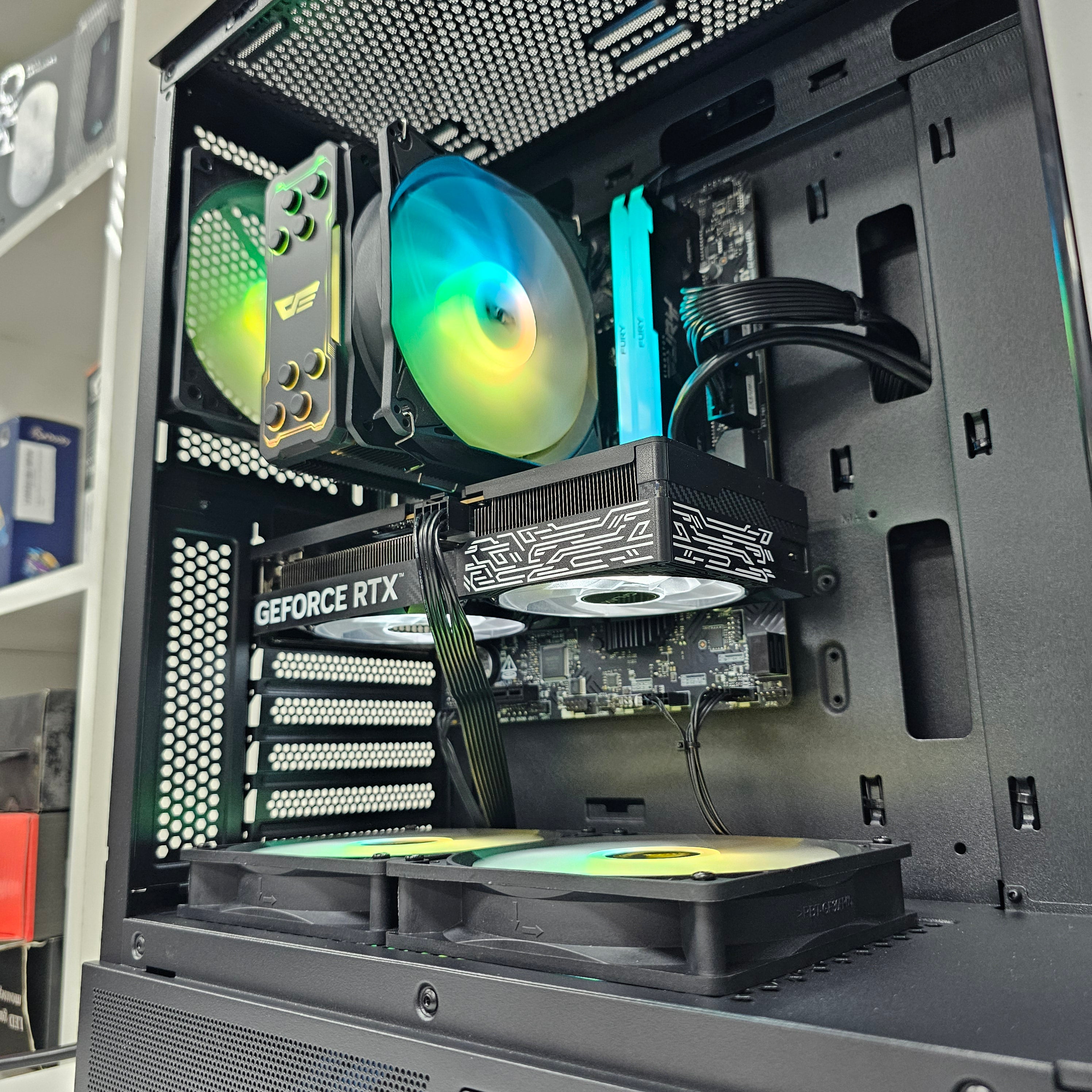 MID GAMING PC BLACK 2 - RTX 5050 CLICK OC 8GB - i5-13400F - بي سي ألعاب متوسط