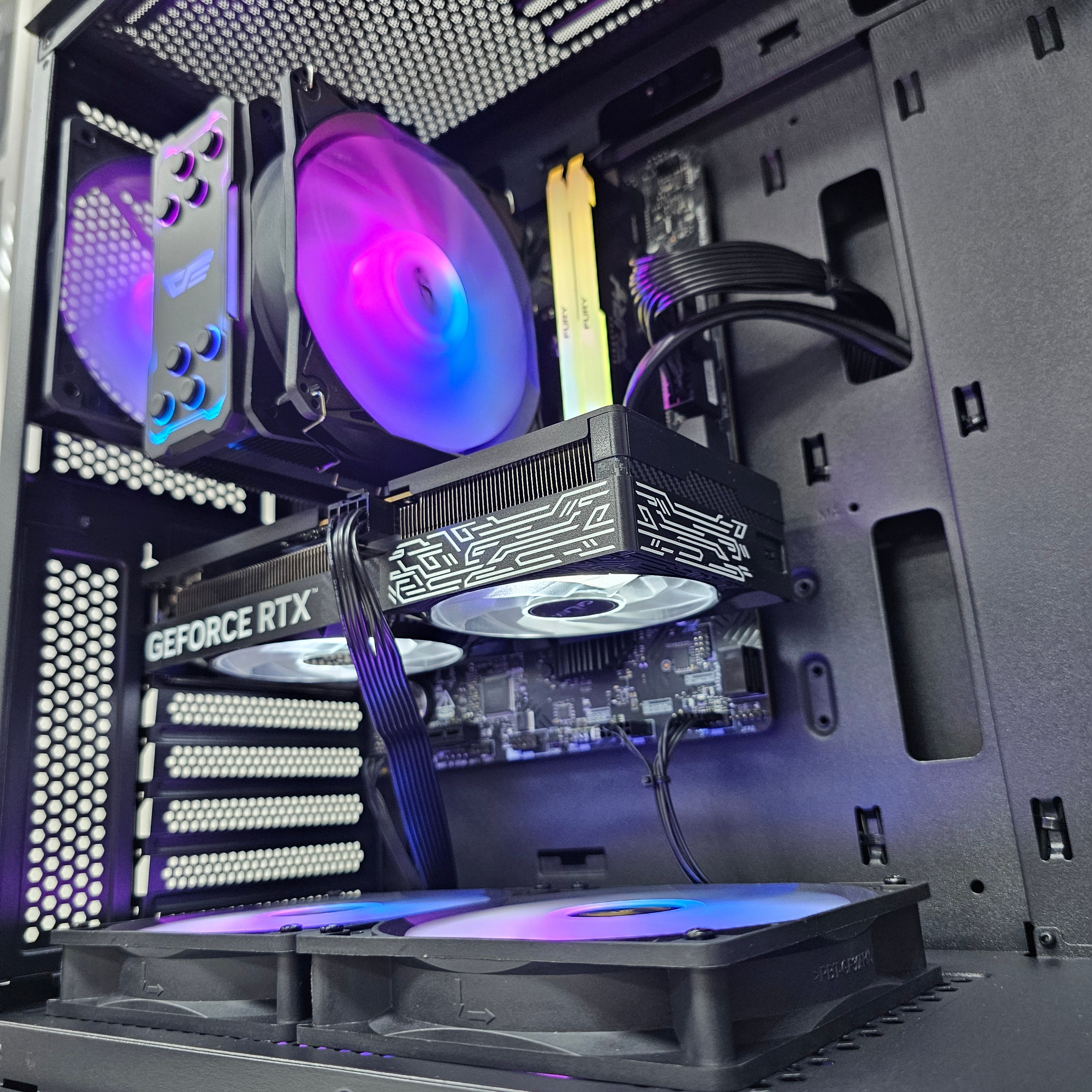 MID GAMING PC BLACK 2 - RTX 5050 CLICK OC 8GB - i5-13400F - بي سي ألعاب متوسط