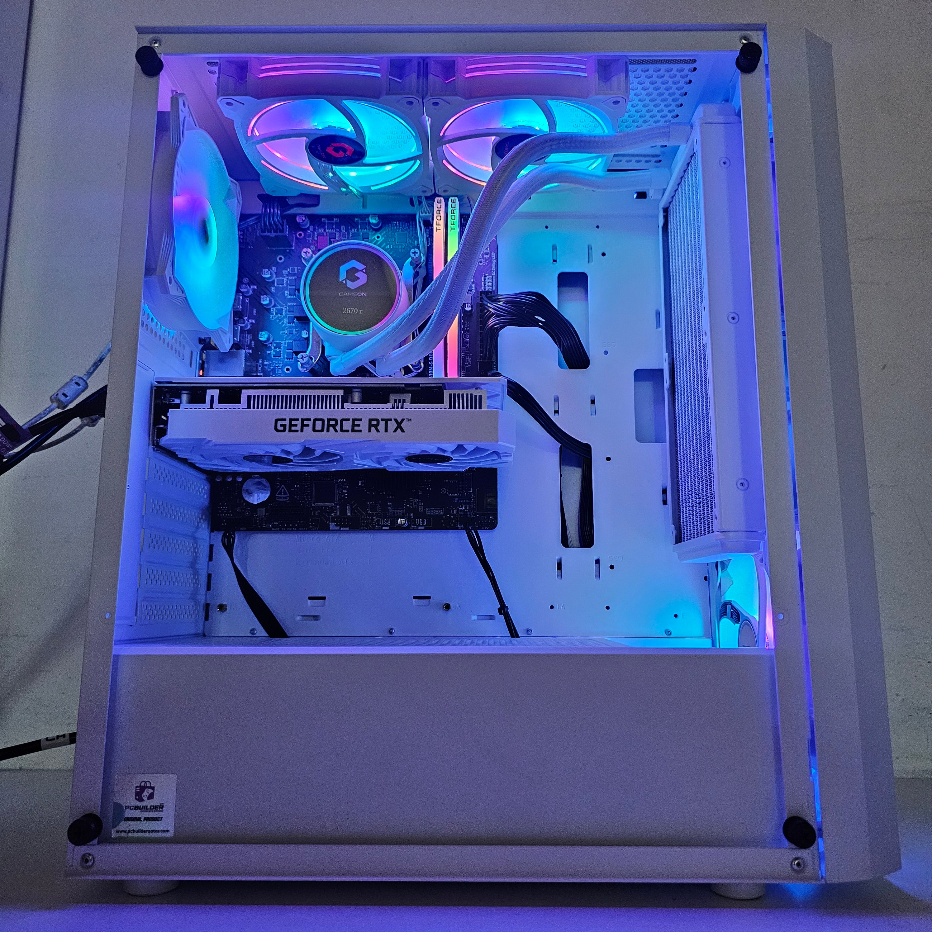 MID GAMING PC 194 Galax GeForce RTX 3050 EX 6GB - Intel Core i5-12400F - بي سي ألعاب متوسط