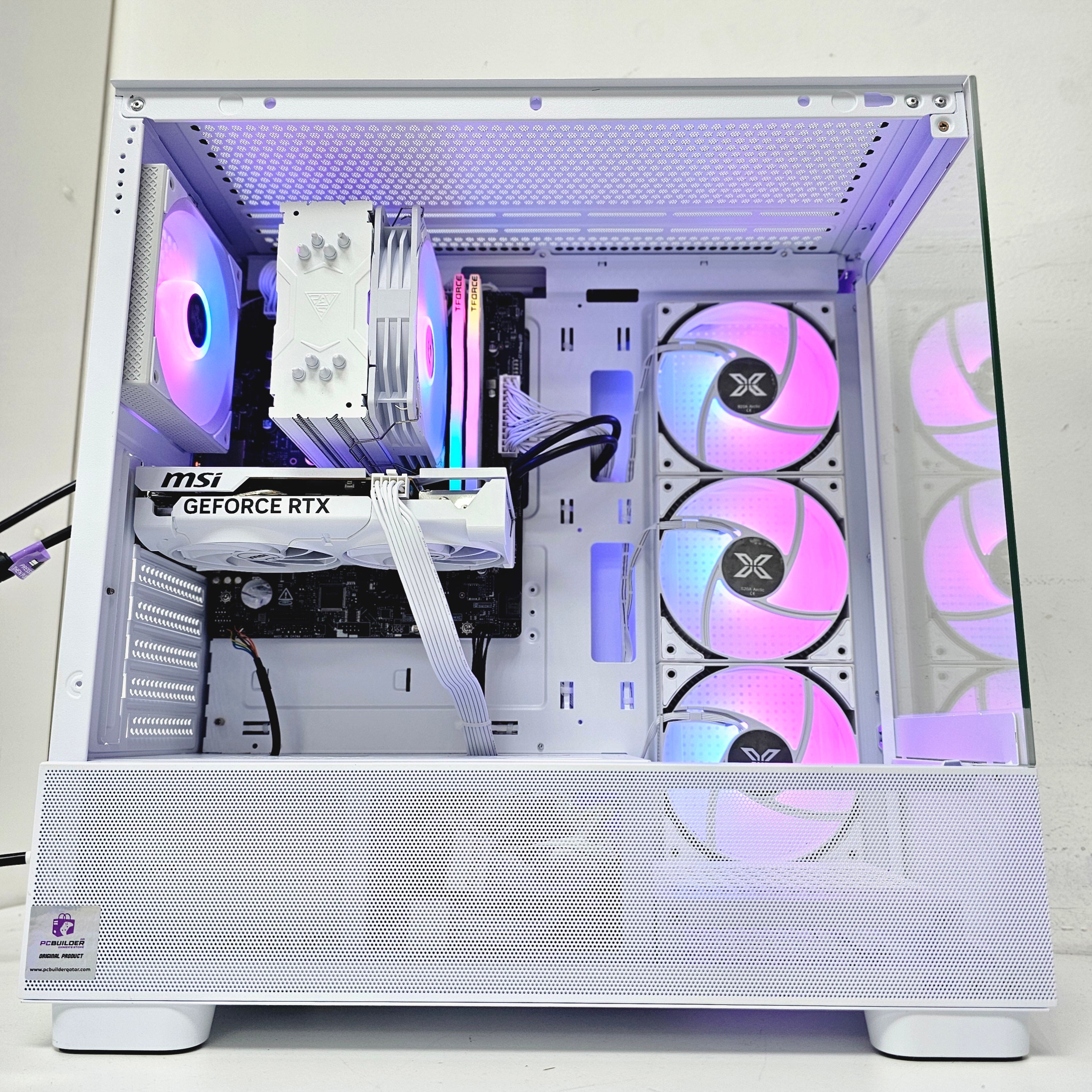 PRO GAMING PC 196 MSI GeForce RTX 5060 8G Ventus 2X OC - Intel Core™ i5-14400F -بي سي ألعاب ممتاز