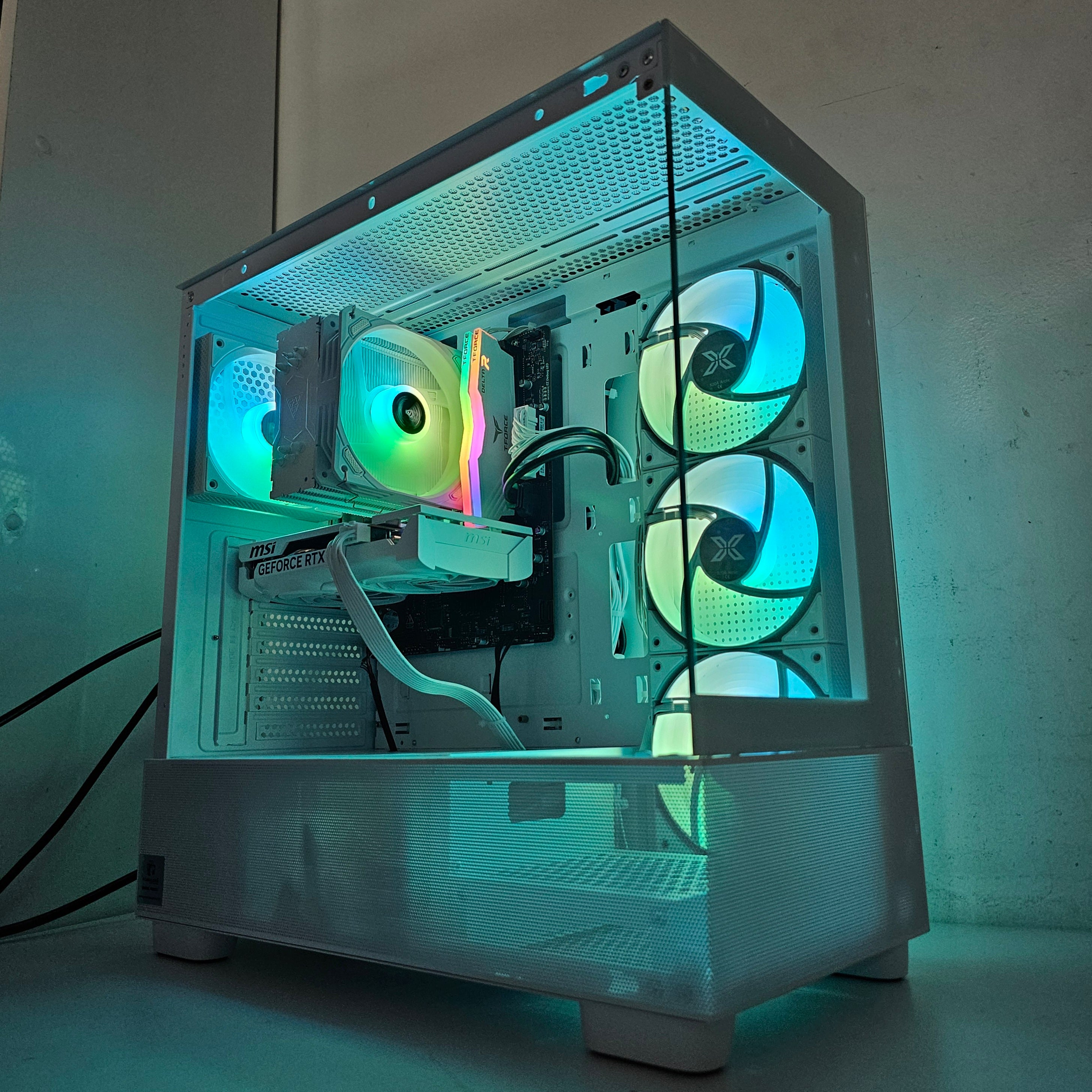 PRO GAMING PC 196 MSI GeForce RTX 5060 8G Ventus 2X OC - Intel Core™ i5-14400F -بي سي ألعاب ممتاز