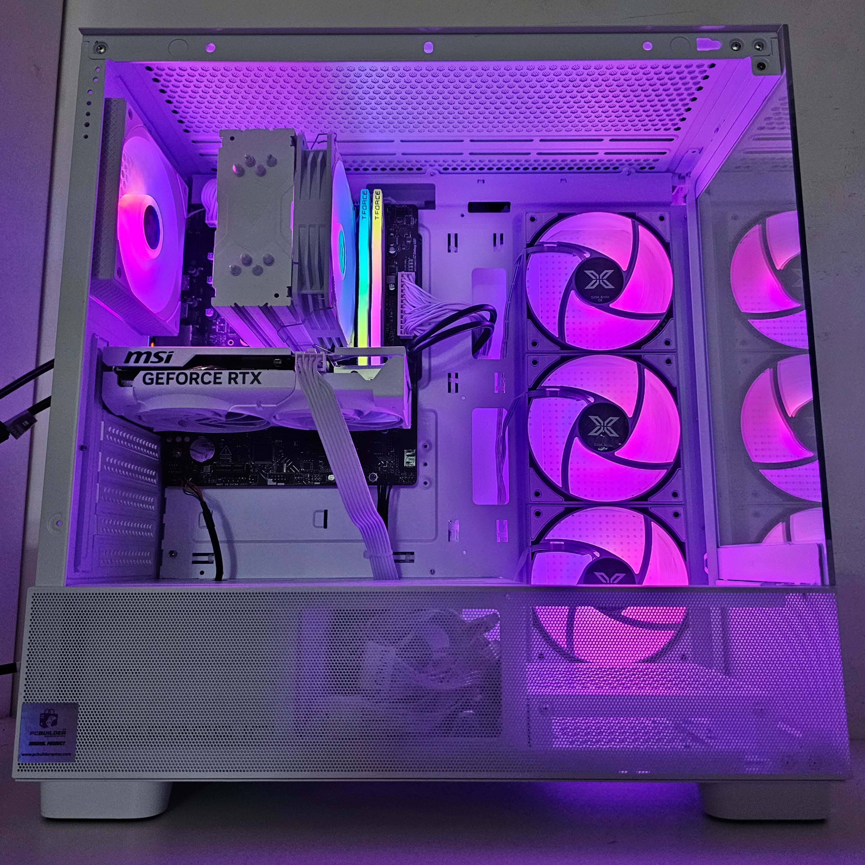 PRO GAMING PC 196 MSI GeForce RTX 5060 8G Ventus 2X OC - Intel Core™ i5-14400F -بي سي ألعاب ممتاز