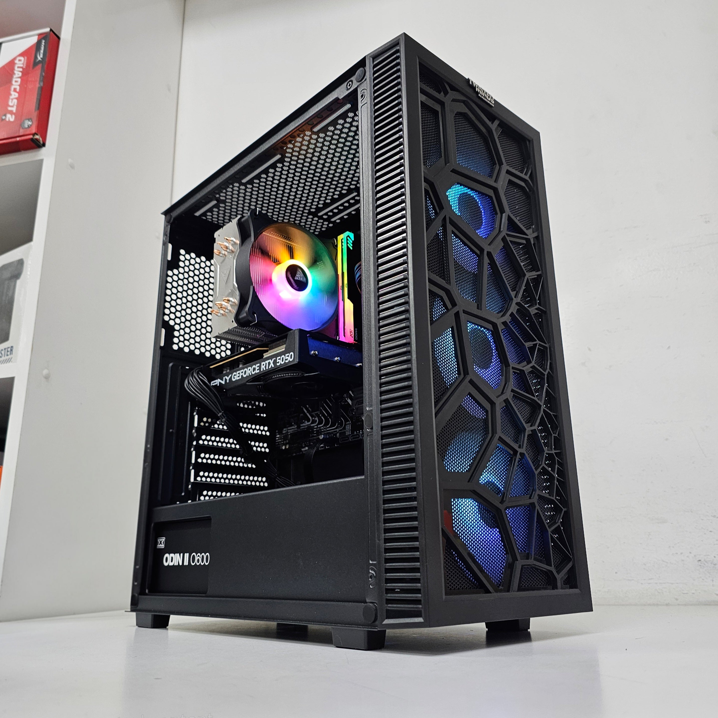 MID GAMING PC RTX™ 5050 Dual Fan 8GB - i5-12400F - 16GB DDR4 - بي سي ألعاب متوسط