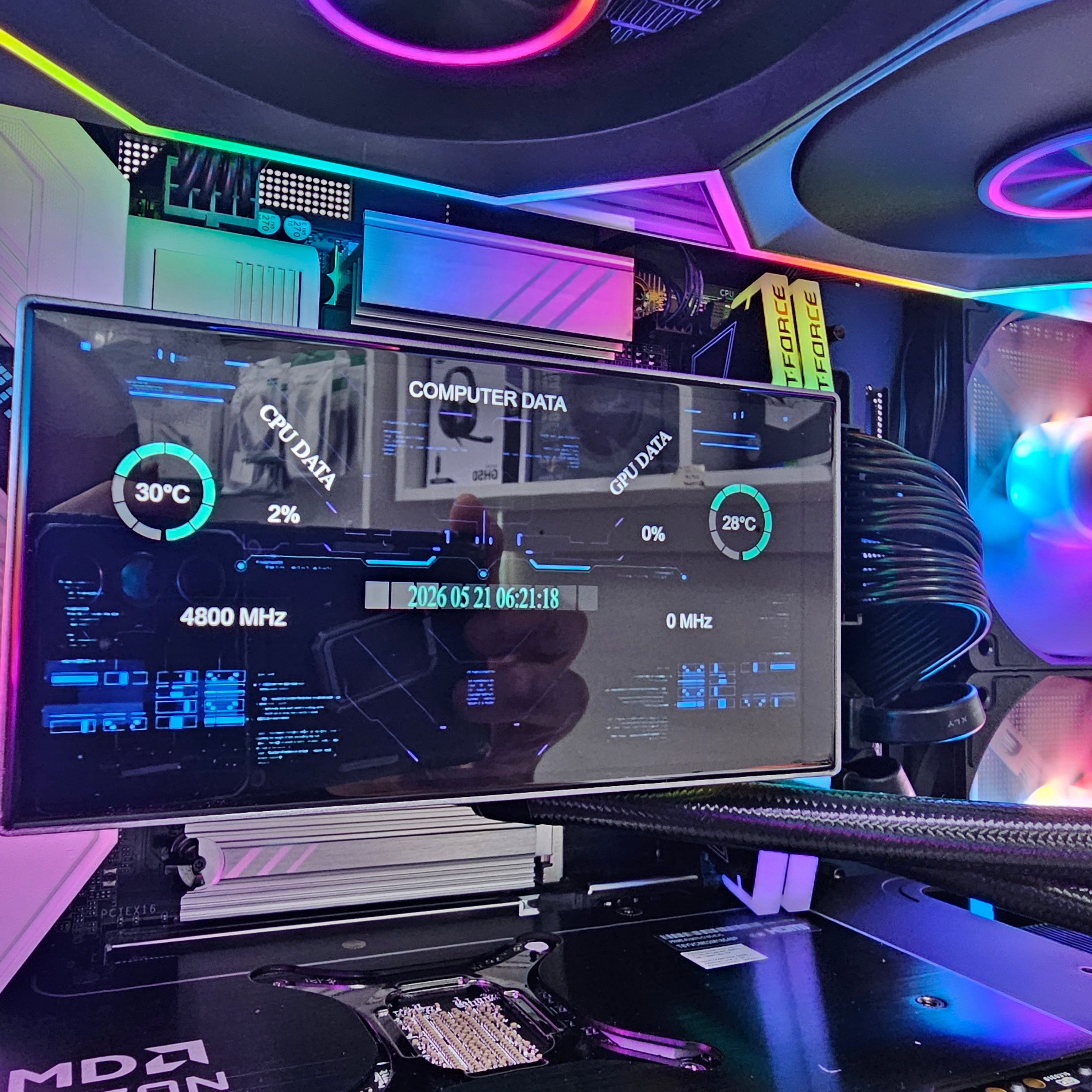 PRO GAMING PC 209 - RX 9070 OC Edition 16GB - Intel Ultra 7 265KF T - 32 GB DDR5 - بي سي ألعاب ممتاز
