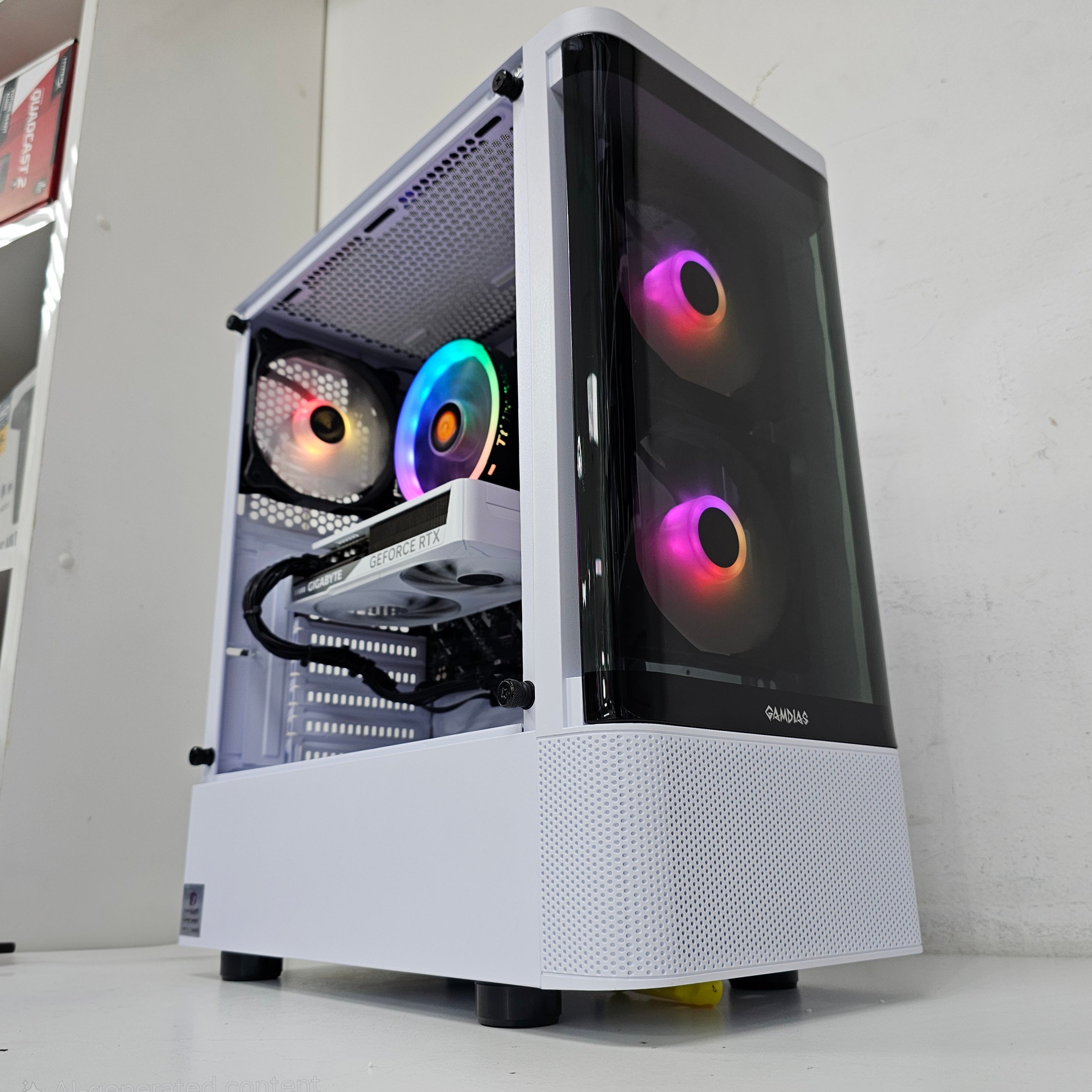 PRO GAMING PC 212 - RX 5060 TI OC Edition 8GB - Intel Ultra 5-225F - 16 GB DDR5 - بي سي ألعاب قوي