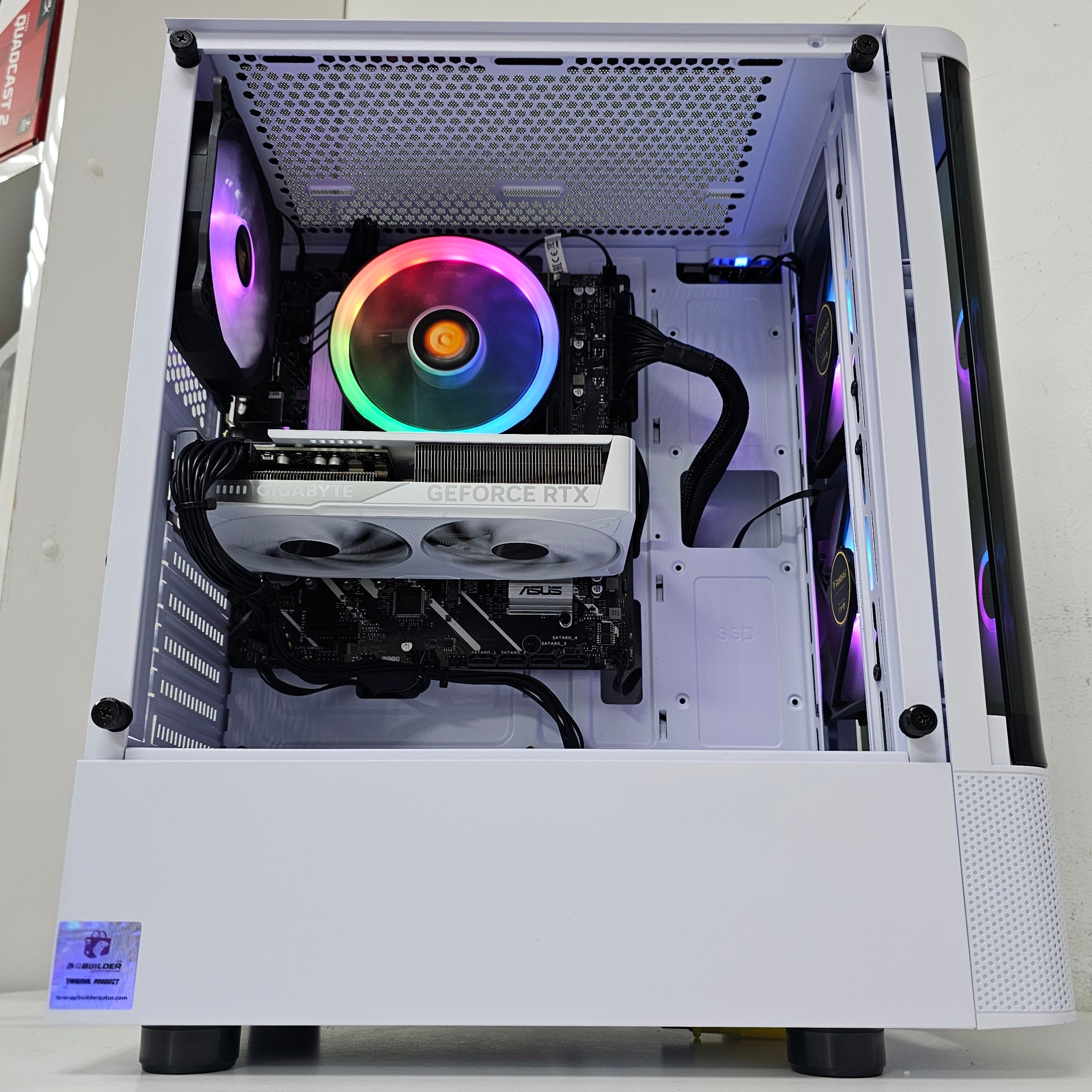 PRO GAMING PC 212 - RX 5060 TI OC Edition 8GB - Intel Ultra 5-225F - 16 GB DDR5 - بي سي ألعاب قوي