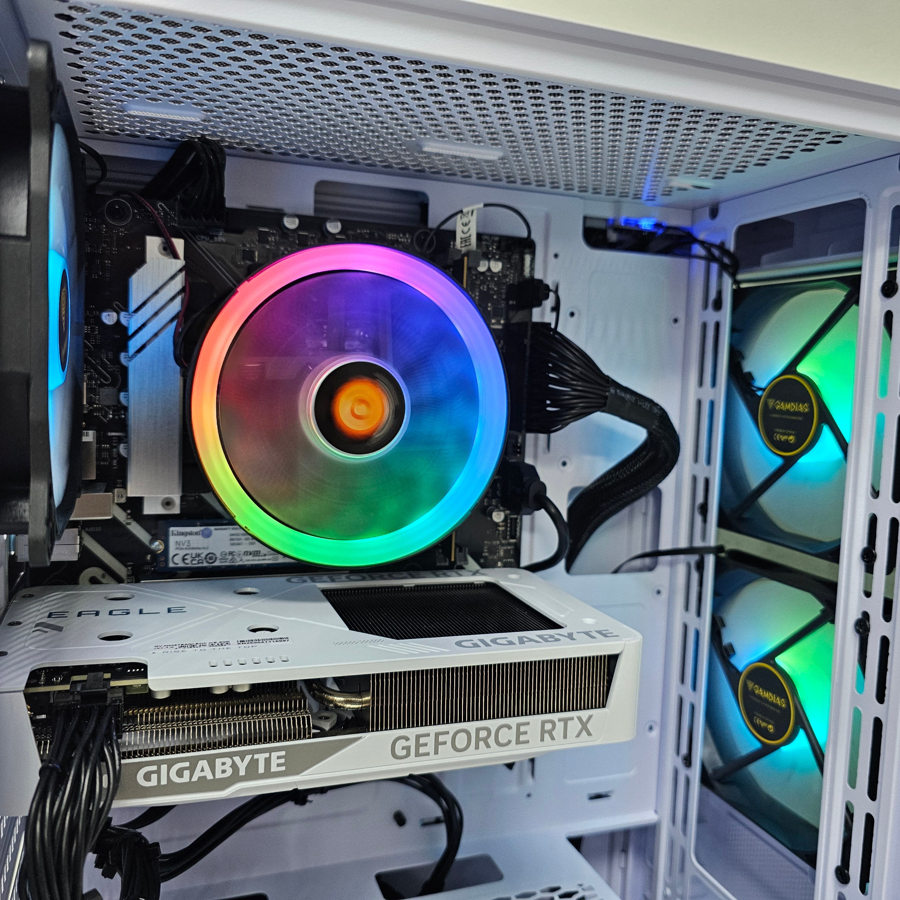 PRO GAMING PC 212 - RX 5060 TI OC Edition 8GB - Intel Ultra 5-225F - 16 GB DDR5 - بي سي ألعاب قوي