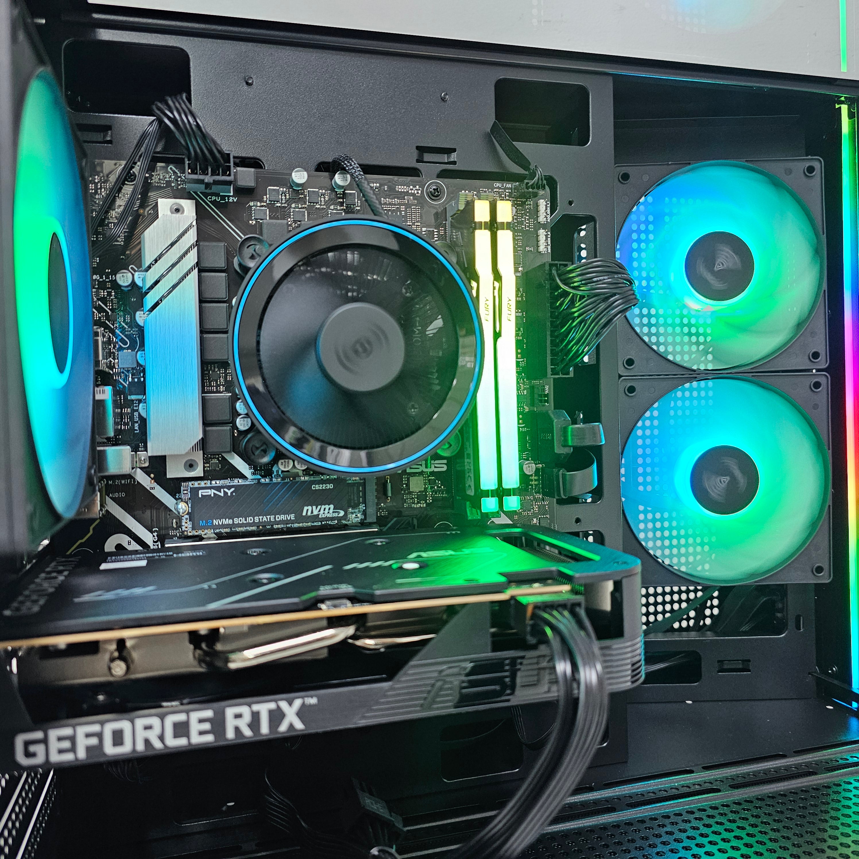 MID GAMING PC 220 - RTX 5050 OC Edition 8GB - Intel Ultra 5-225F - 16 GB DDR5 - بي سي ألعاب ممتاز